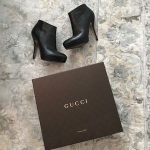 Gucci Platform Ankle Booties